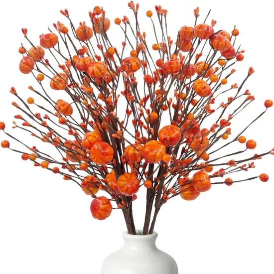 6 Pcs 17" Tall Artificial Fall Berry Floral Arrangements {1}
