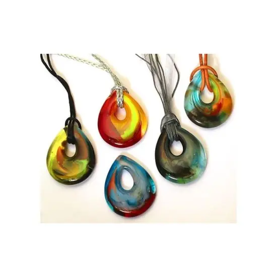 5.5" x 3.25" x 1" Two Holey Tear Drops Glass Fusing Kiln Mold {2}