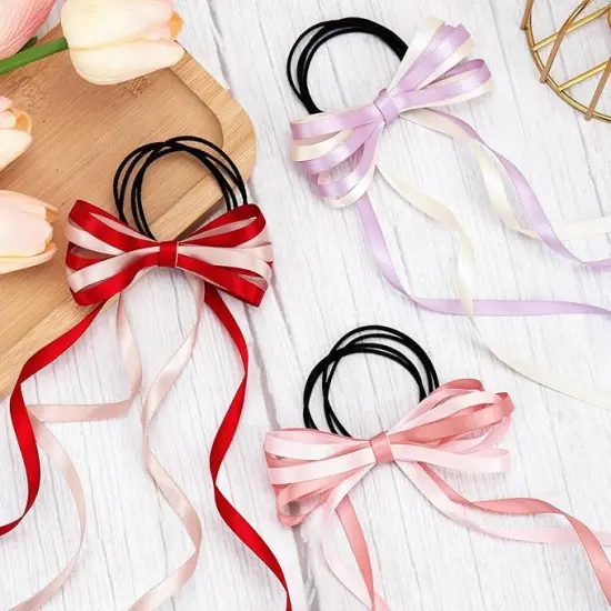 3/8" x 100 Yards Satin Ribbon - Scarlet Silk Ribbon with Spool - Ideal for Gift Wrapping, Floral Bouquets, Crafts, Wedding Party Decorations, Christmas and Sewing Projects {4}