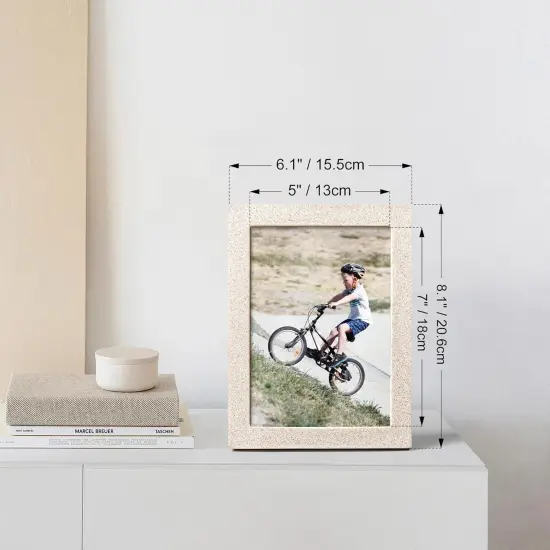 5x7 Picture Frame Unique Natural Sandstone Picture Frames Quiet Luxury Photo Frame {3}
