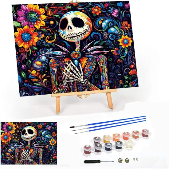 Halloween Paint by Numbers Kits {1}