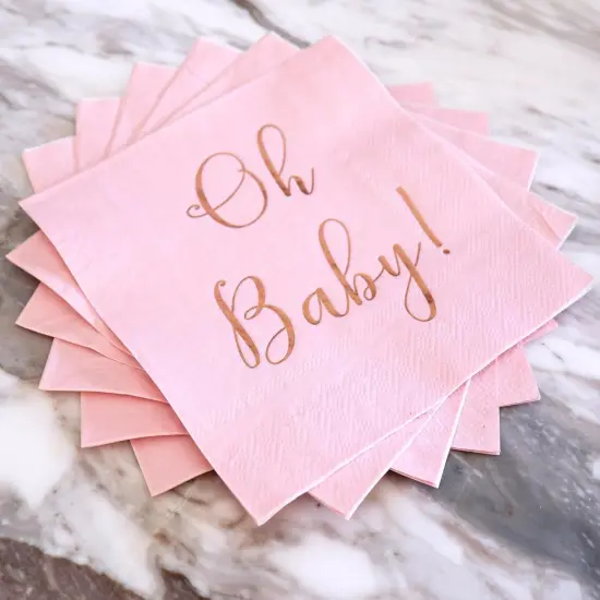Baby Shower Napkins {3}