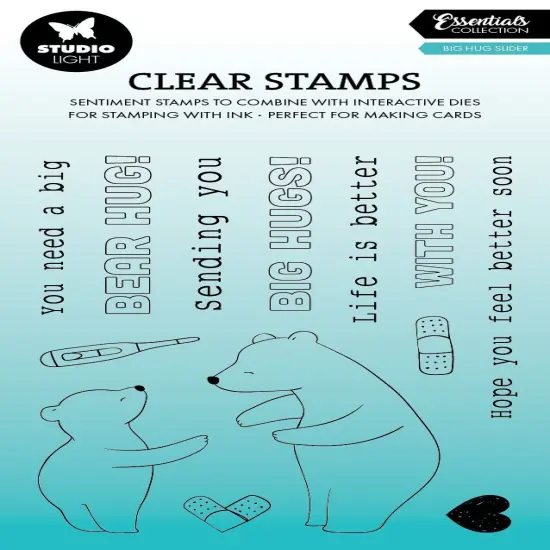 Studio Light Essentials Stamp-Nr. 762, Hug Slider {1}