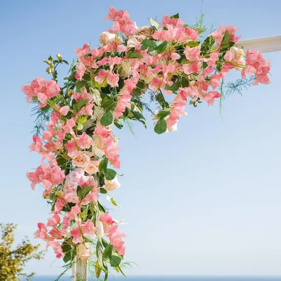 6pcs 30 Inch Silk Bougainvillea Artificial Flowers {3}