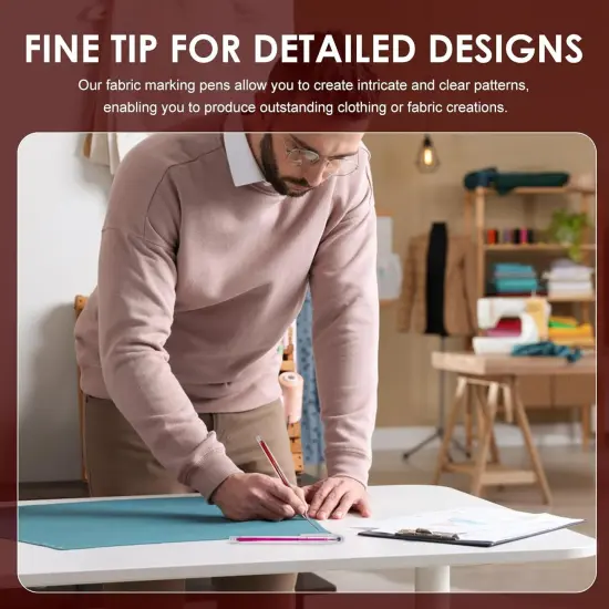 Heat Erasable Pens for Fabric, Assorted Colors (Multicolor) {5}
