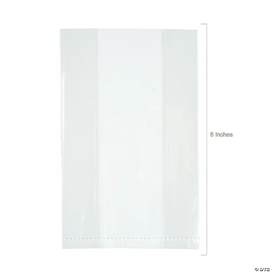 4" x 5 1/2" Bulk 150 Pc. Clear Cellophane Treat Bags {3}