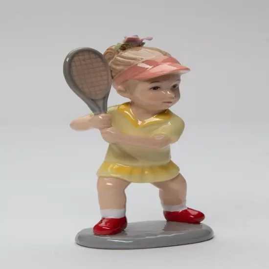 Ceramic Tennis Girl Figurine, Home D&eacute;cor, Gift for Her, Gift for Mom, Gift for Daughter, Wimbledon {2}