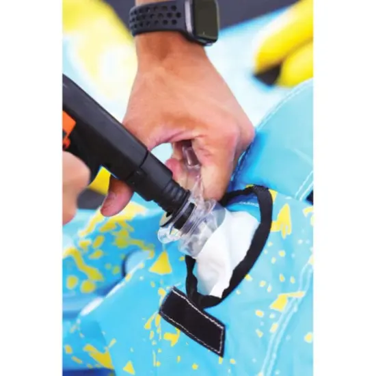 Swimline Inflatable Boomerang 2-Person Towable Water Raft - 64" - Blue {7}