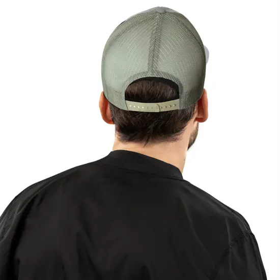 Richardson&reg; Printed Trucker Cap Digital Camo Green {7}