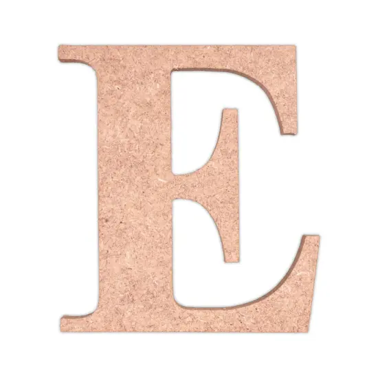 Little Birdie MDF Alphabets Upper Case 4" 1/Pkg-E {2}