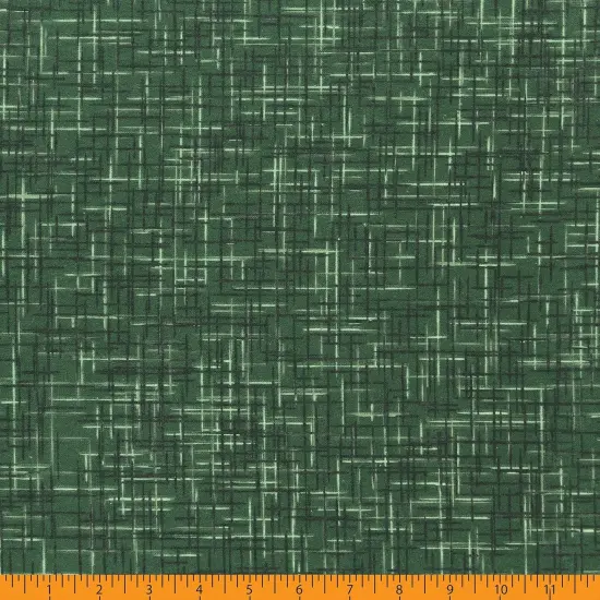 Mook Fabrics Linen Look Flannel Fabric [108 in. Wide] - By The Yard Bistro Green {3}