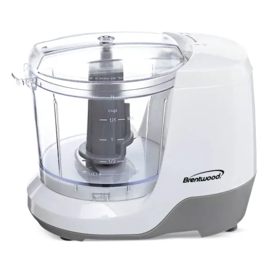 Collections Etc Easy-to-Use Mini Electronic Food Chopper {2}