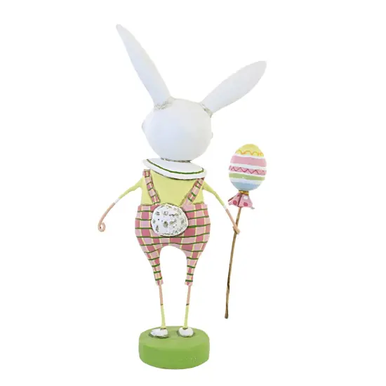 Lori Mitchell 12.0 Inch Hippity Hoppity Easter Figurine , Lightweight Spring Decor Easter Bunny Costume Pink {2}