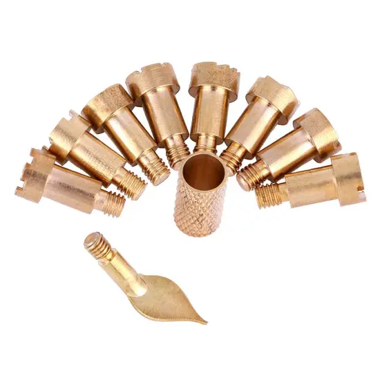 23 Pieces Wood burning Accessories Stencils Soldering Iron Pyrography Working Carving Tool Kit for Embossing/Adults/Beginners/Birthday/Wedding Anniversary/Halloween/Christmas DIY {2}