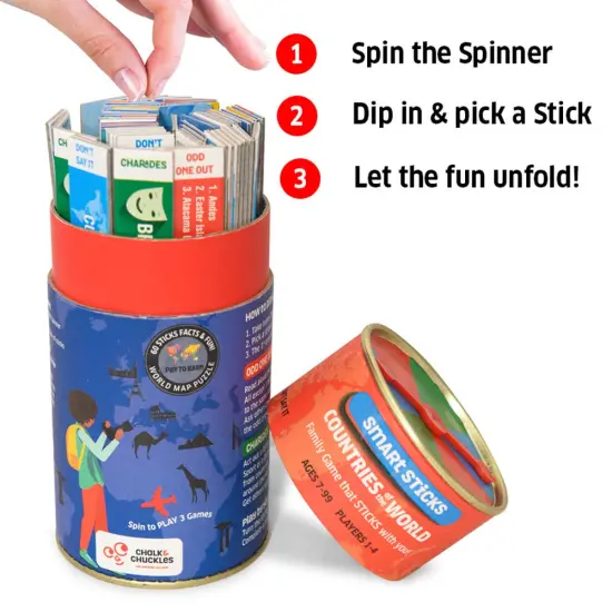 Smart Sticks-Countries of the World Fun Learning {2}