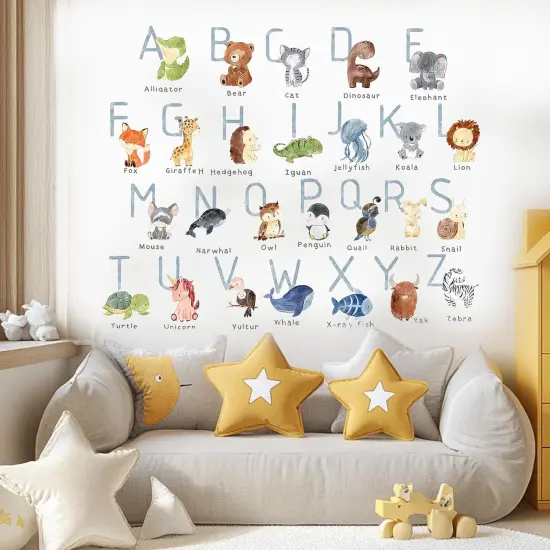 ABC Alphabet Wall Decals for Kids {4}