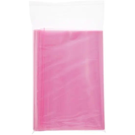 Plymor 18" x 24" (Pack of 50), 4 Mil Heavy Duty Anti-Static Zipper Reclosable Plastic Bags {4}