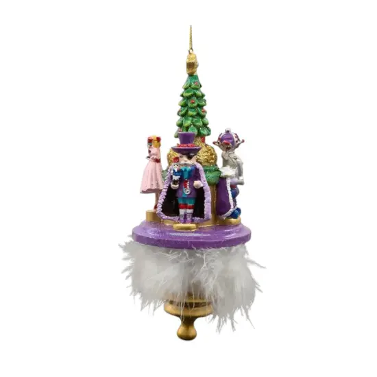 7" Nutcracker Suite Hat Ornament – Festive Resin Christmas Decoration {2}
