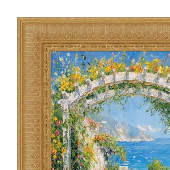 Wide Victorian Gold Baroque Picture Frame 19x27 frame {5}