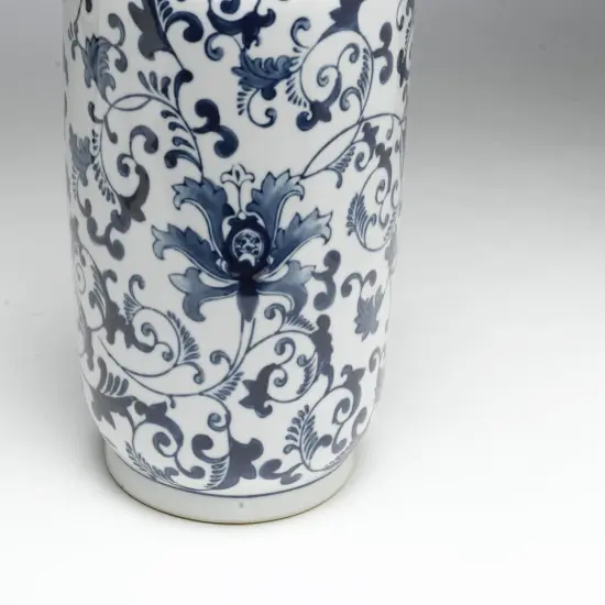 AA Importing 59700 Blue And White Vase {3}