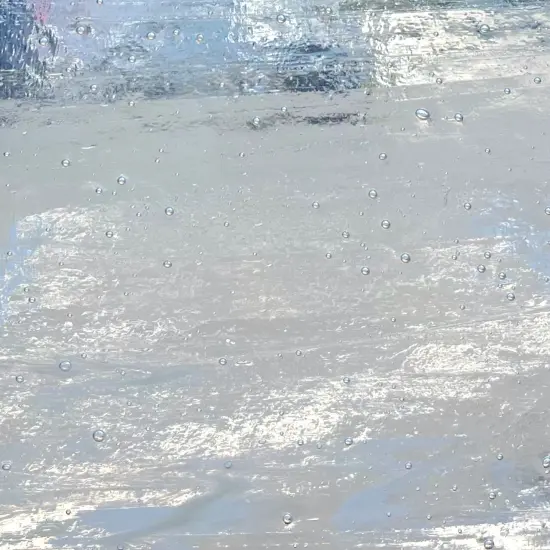 COE 96: 4" Square Clear Fusible Glass Pack - 4 Sheets {3}