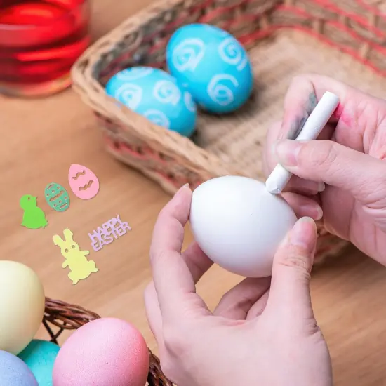 15g Colorful Easter Table Confetti Decor Glitter Scatter Bless Confetti Decoration for Spring Hallowmas Bride Shower Birthday Wedding Foil Theme Party Thanks Giving DIY Craft (Mixed Shape) {3}