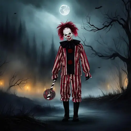 Nightmare Clown Adult Costume {7}
