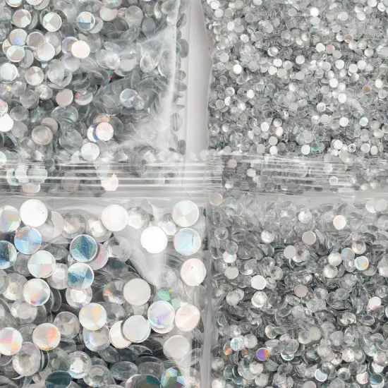 We R Spin It Specialty Rhinestones 2oz-Holographic Clear {5}