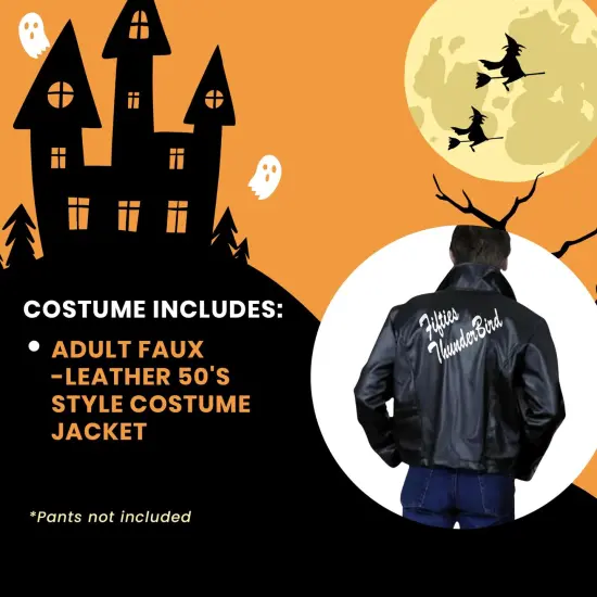 Fifties Thunderbird Adult Costume Jacket {5}