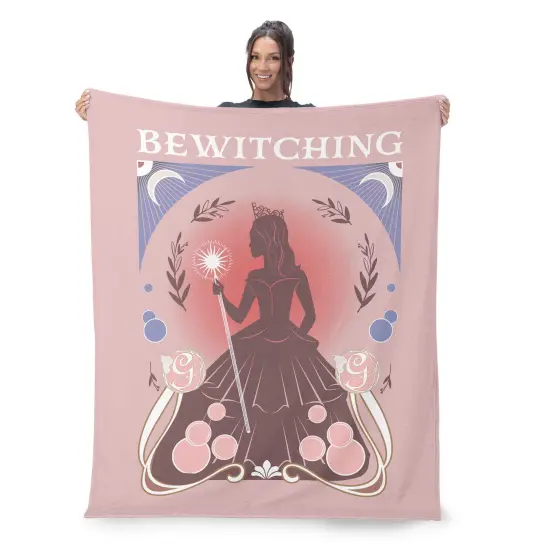 Universal Wicked Silk Touch Sherpa Throw Blanket Bewitching {2}
