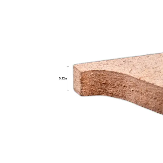 Little Birdie MDF Alphabets Upper Case 4" 1/Pkg-T {5}