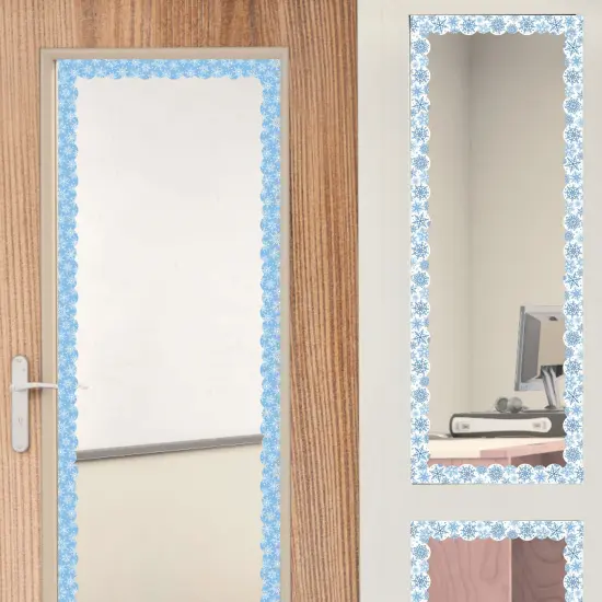 Big Dot of Happiness Winter Snowflakes - Scalloped Classroom Decor - Bulletin Board Borders - 51 Feet {5}