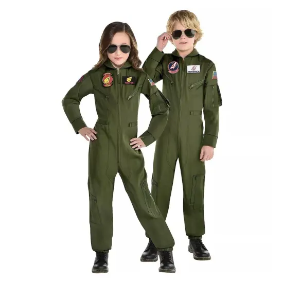 Top Gun 2 - Maverick Flight Suit Costume Child {1}