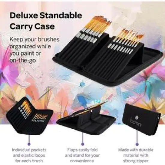 Premium Acrylic Paint Set with Paint Brush Set {3}