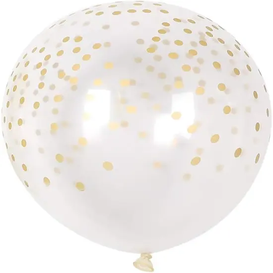 60pcs 12inch Helium Balloon Bouquet Metallic Gold Pearl Black Clear with Dot Balloon Perfect for Baby Shower Bridal Shower Birthday Anniversary Party Decorations(Black) {4}