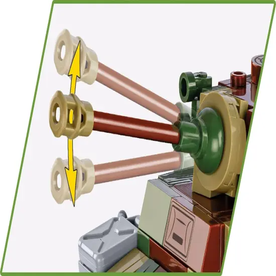 COBI Historical Collection WWII Sd.Kfz 234/2 PUMA Vehicle {5}