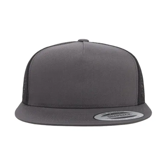 YP Classics&reg; Adult Trucker Cap CHARCOAL/ BLACK {1}
