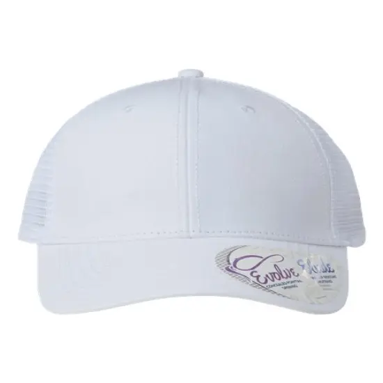 Infinity Her&reg; Women's Modern Trucker Cap White/ White {1}