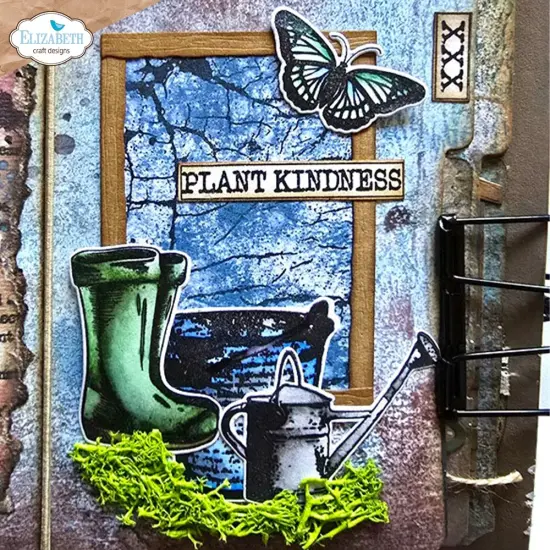 Elizabeth Craft Clear Stamps-Cracked Fields {5}