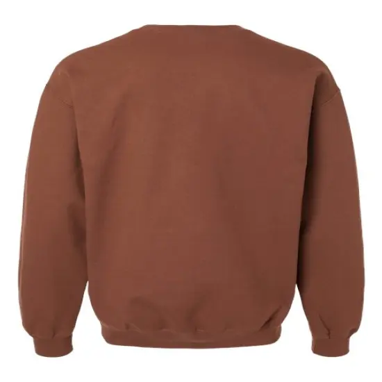 Gildan&reg; Midweight Crewneck Long Sleeve Sweatshirt Cocoa {2}