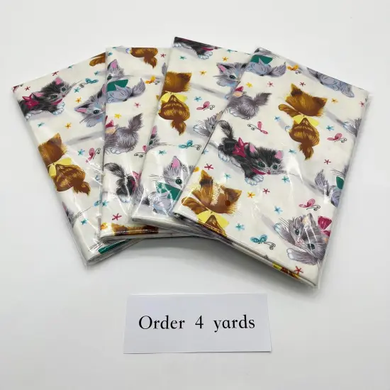 1 Yard (Pre-Cut) 43" x 36" (109cm x 91cm) Floral Cotton Quilting Sewing Fabric {5}