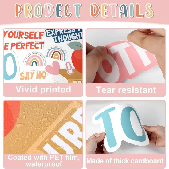 Boho Mental Health Bulletin Board Set {3}