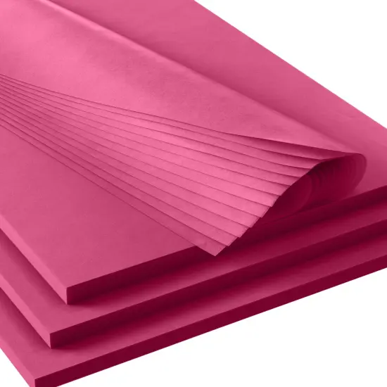 120 Sheets of Tissue Paper - 15" x 20" Packing Paper Sheets for Moving - 10lb Wrapping Paper - Newsprint Paper for Packing, Gift Wrapping, Moving Supplies & Protecting Items Hot Pink {2}