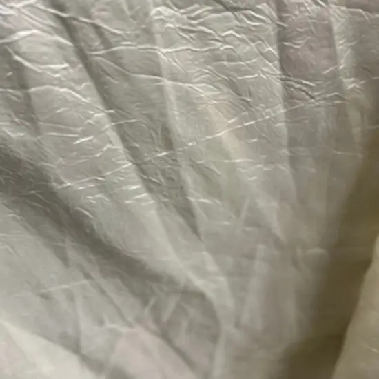 1 Yard Double Wide Crush Satin Fabric for Backdrops & Decor 115'' to 120'' Width Ivory {1}