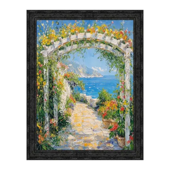 Industrial Iron Black Rail Picture Frame 11x11 frame {1}