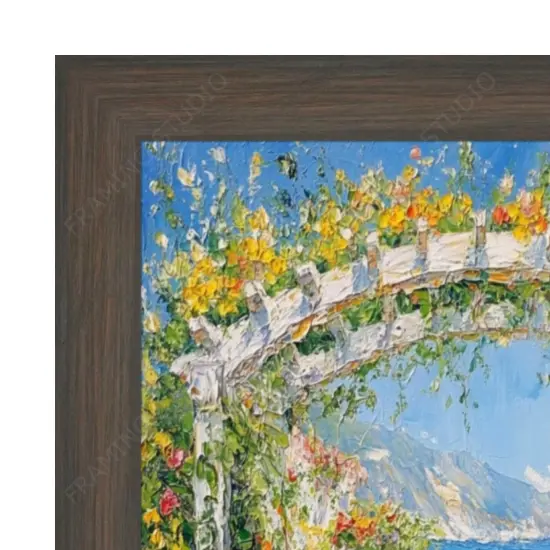 Weathered Black Wooden Grain Picture Frame 14x17 frame {3}