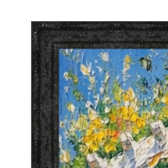 Industrial Iron Black Rail Picture Frame 40x50 frame {2}