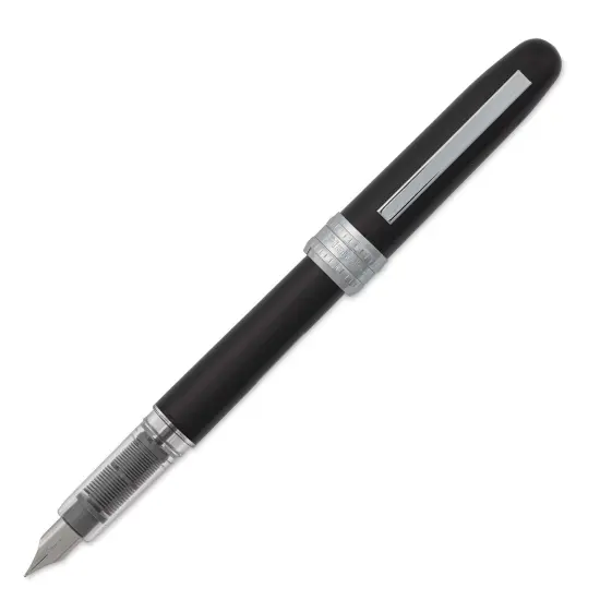 Platinum Plaisir Fountain Pen - Black, Fine {1}