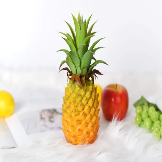 Artificial Pineapple, Realistic Artificial Fruit Fake Pineapple (8.2") {5}