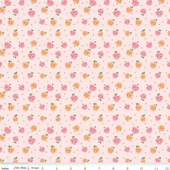 Raspberries in Pink (c16374-pink) | Summer Skies and Fireflies | Gracey Larson | Riley Blake {1}